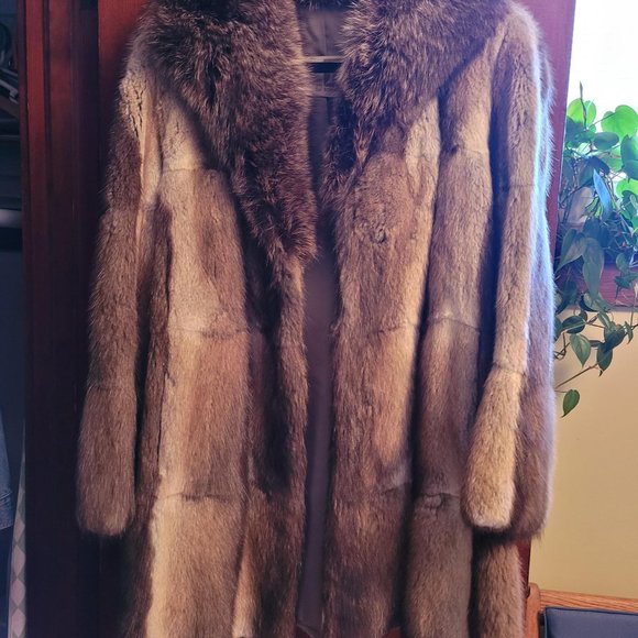 Vintage Fur Coat - Picture 1 of 8